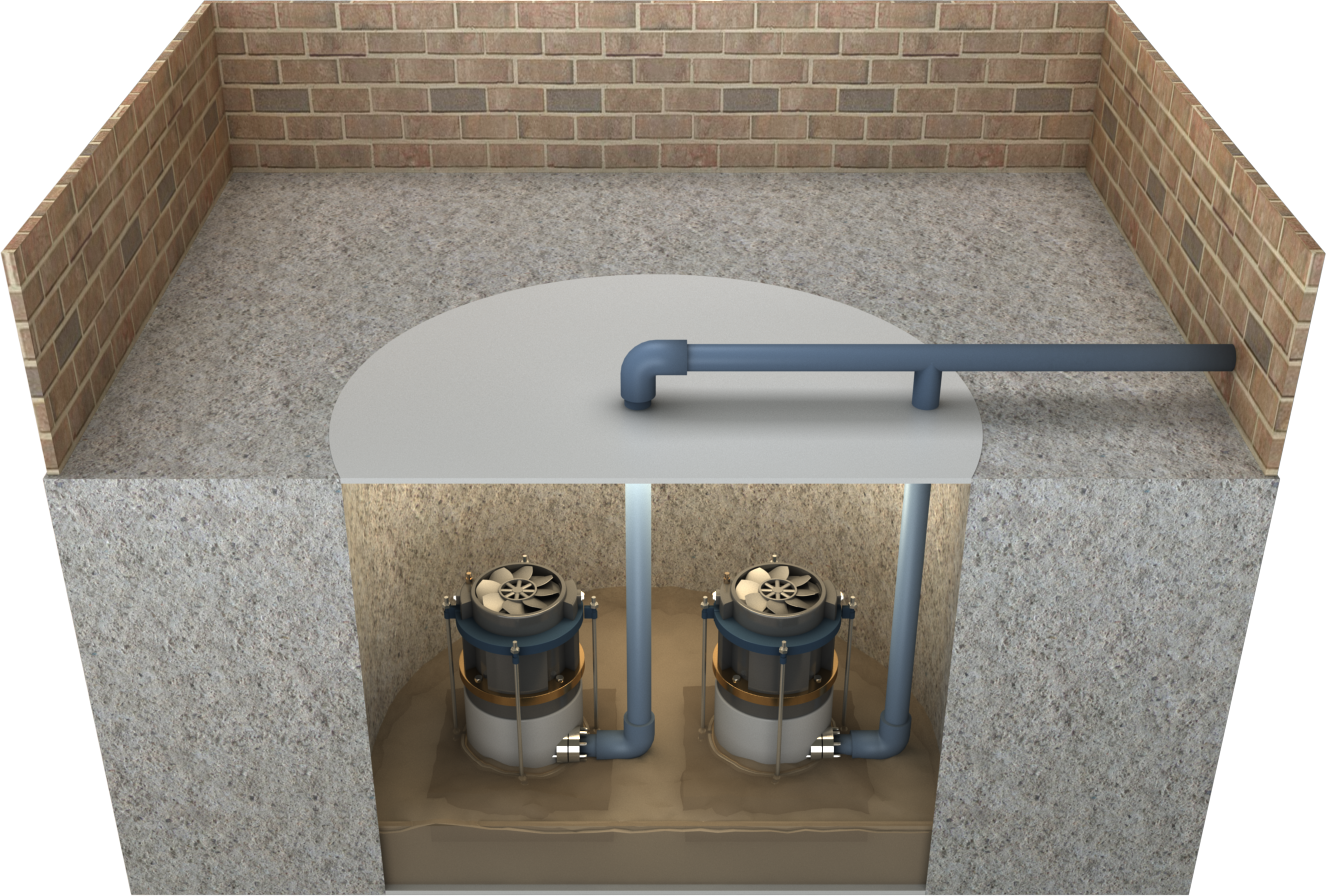 BMS graphics example: Sump pump
